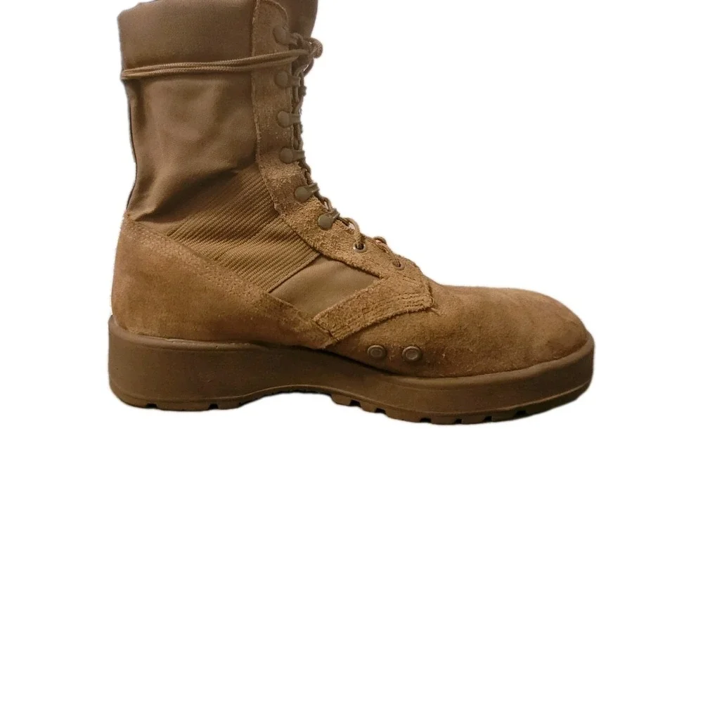 Hot Weather Coyote‎ Brown Military Boots 14 R Army Regulation Compliant